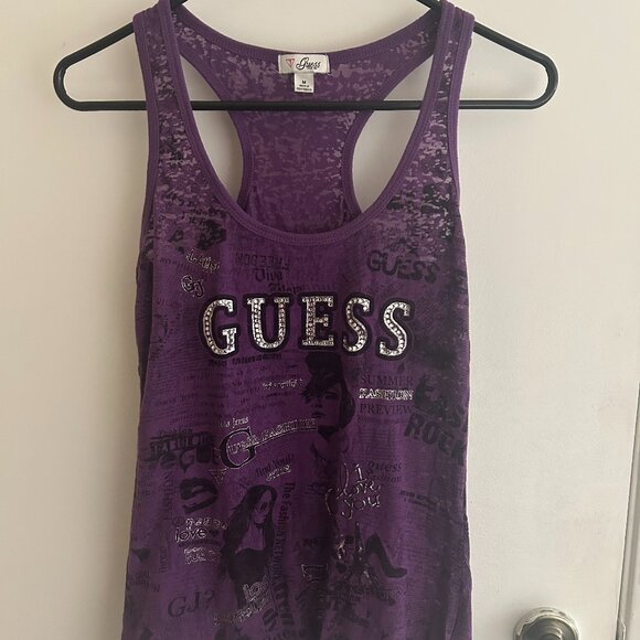 Guess - Racerback Tank - Picture 1 of 2